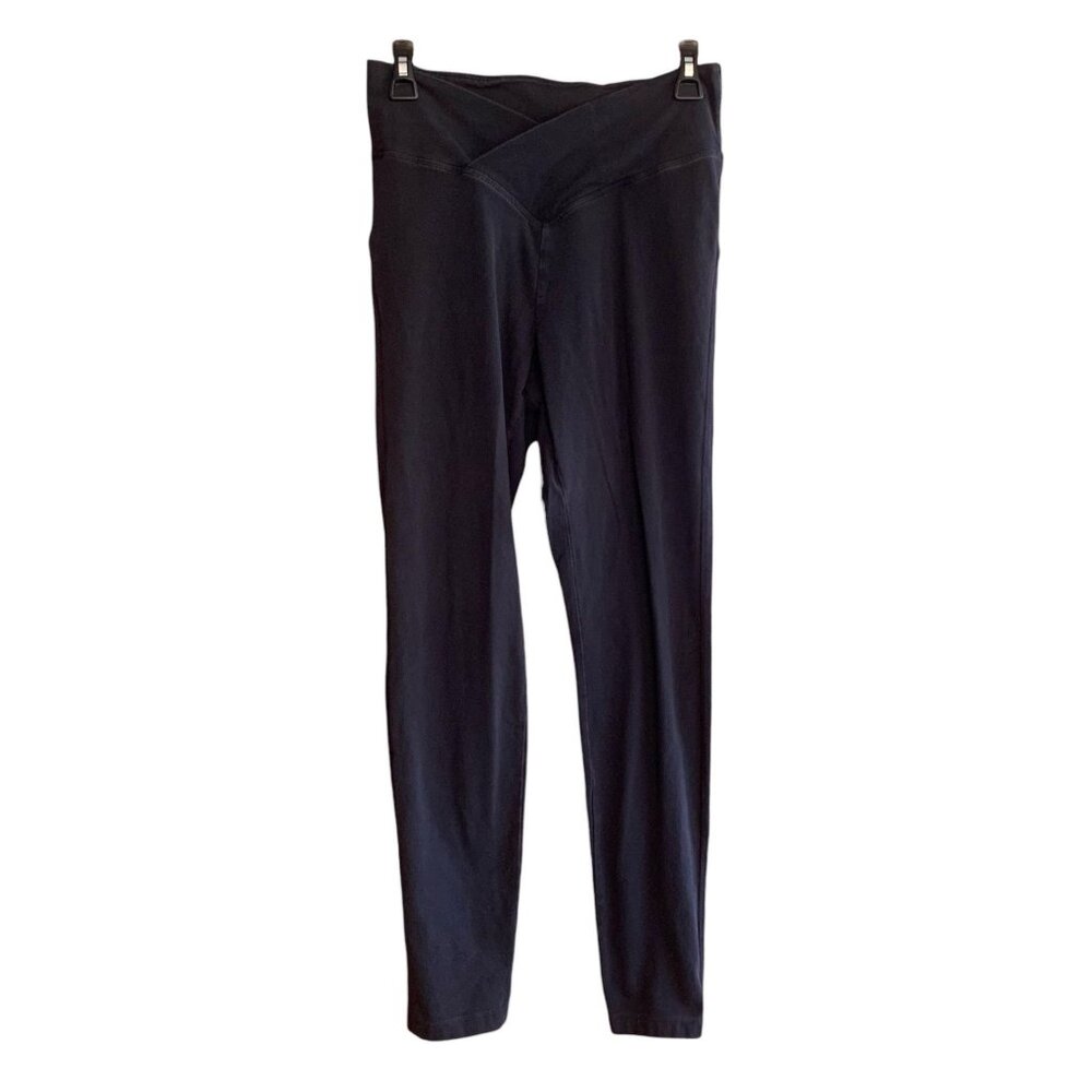 PINK - Victoria’s Secret Cotton V Crossover Leggings - Large - Black
